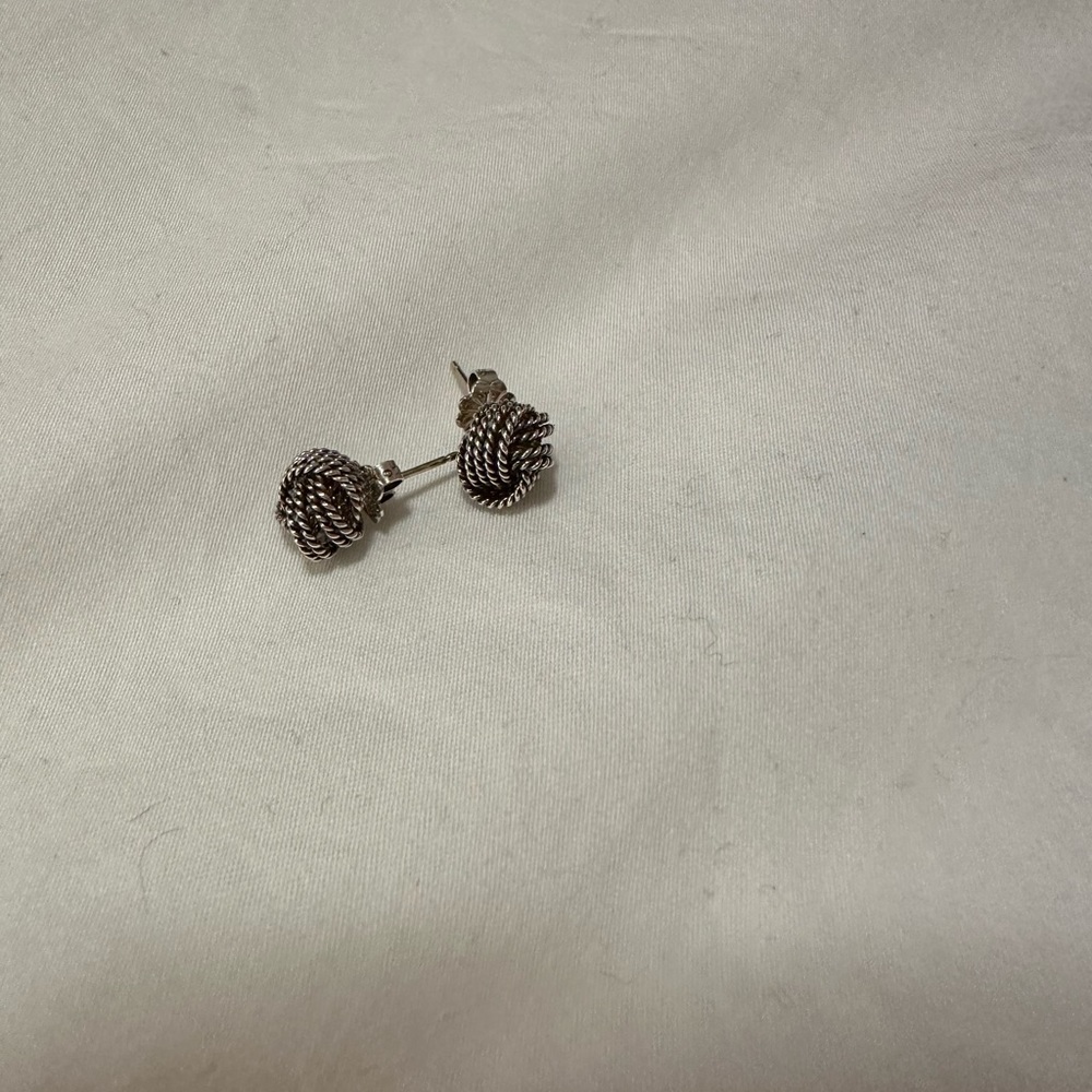 Tiffany & Co. twist knot earrings